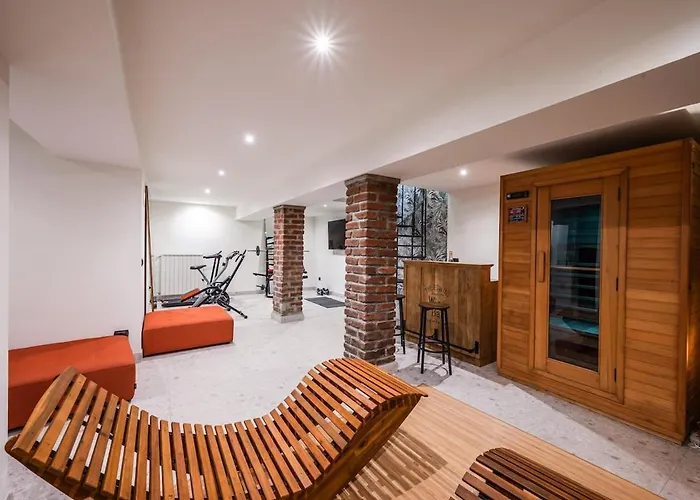Wellness Apartment With Area Spa - Sauna And Gym